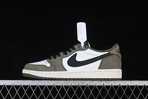 All categories Air Jordan Jordan series basketball shoes Air Jordan 1 Low Travis Scott x Air Jordan 1 Low OG AJ1 Joe 1 undercut low top HQ6998-200